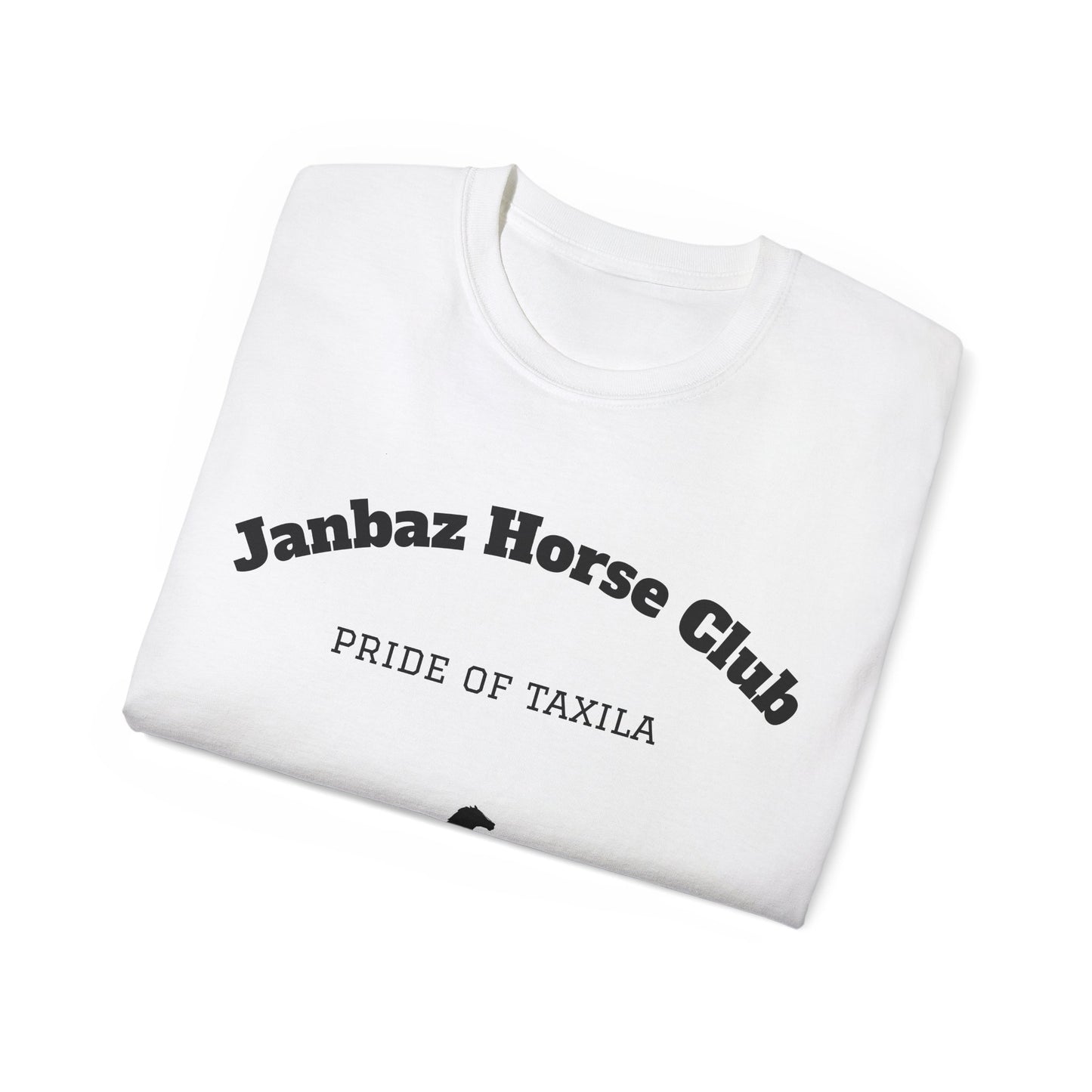 Janbaz Horse Club Tee — "Pride of Taxila" Graphic T-Shirt