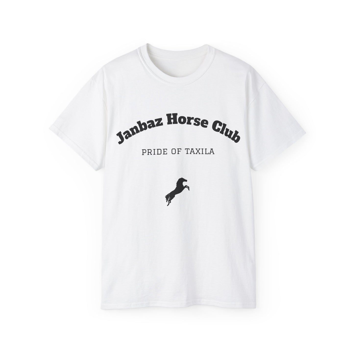 Janbaz Horse Club Tee — "Pride of Taxila" Graphic T-Shirt